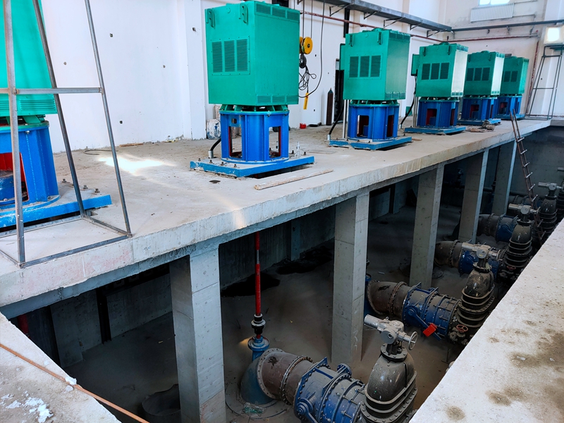 某排水泵站—高壓軟起動裝置、高壓SVG(圖2)